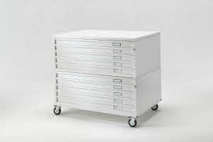 Formato A0 10 cassetti base ruote 