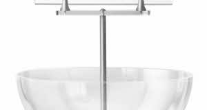 Espositore Semisfera Acrilico Da Terra SPH401 - Ø38cm Per Negozi - Foto 8