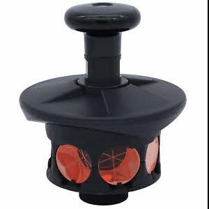 NUOVO Mini Prisma Argento Da 360 Gradi Per Stazione Totale Leica - Foto 13